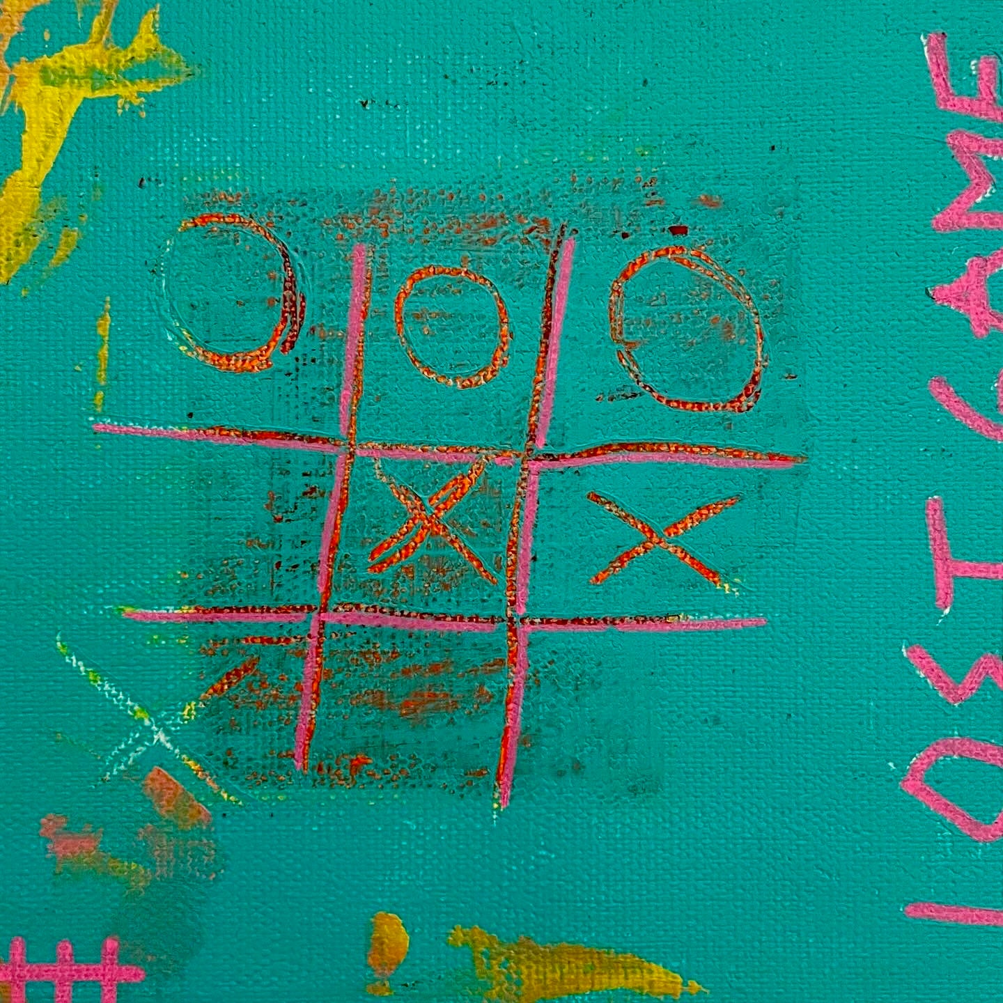 LOST GAME | 16x16cm | gerahmt