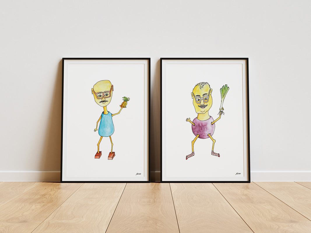 ANANAS MAN | Art Print