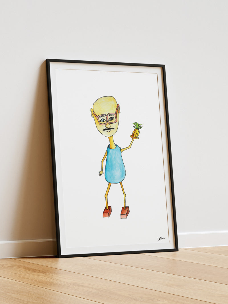 ANANAS MAN | Art Print