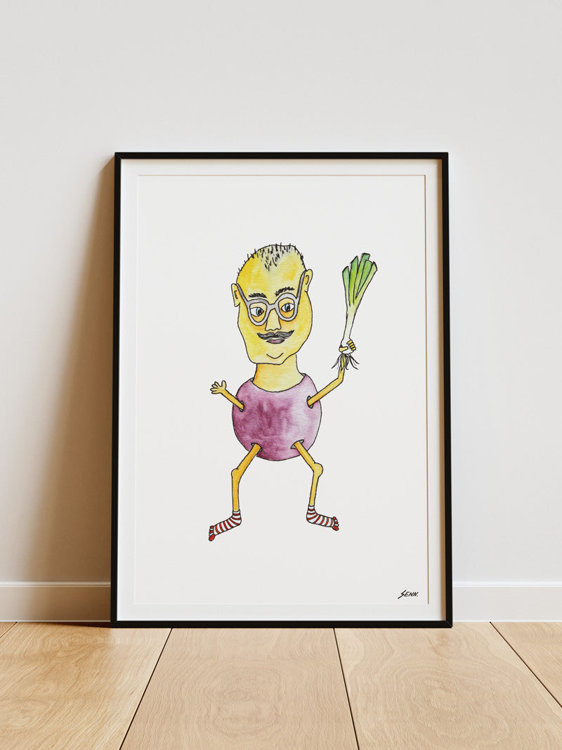 LAUCH MAN | Art Print