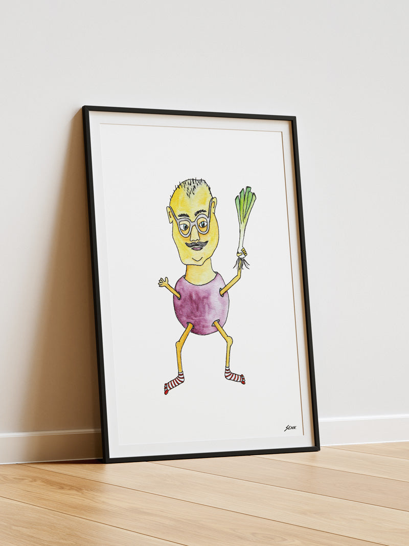 LAUCH MAN | Art Print