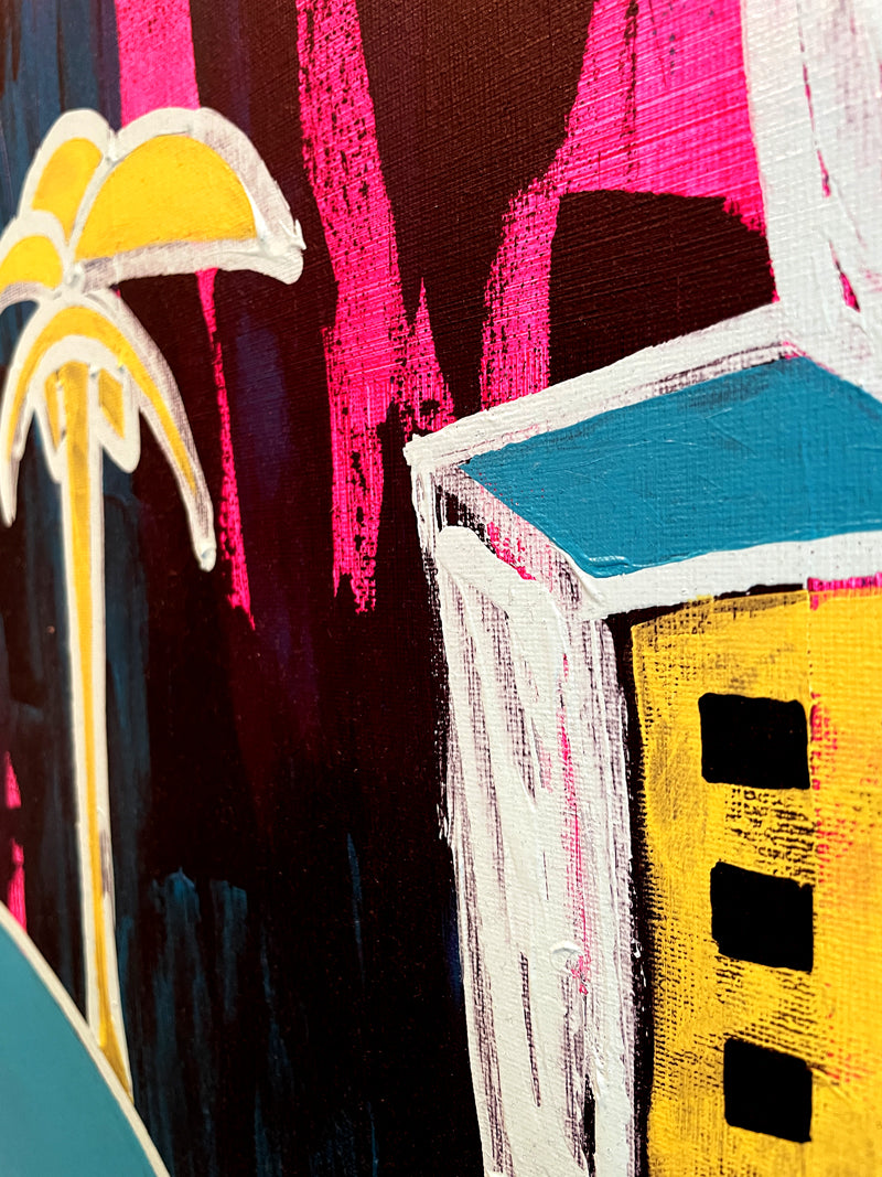 MIAMI TWICE | Acryl auf Leinwand | 70x50cm