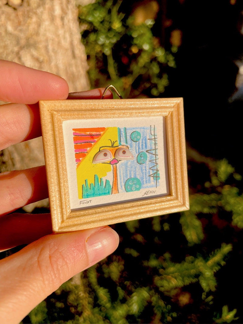 N' STRAUß | 5x4cm | Miniatur-Kunstwerk