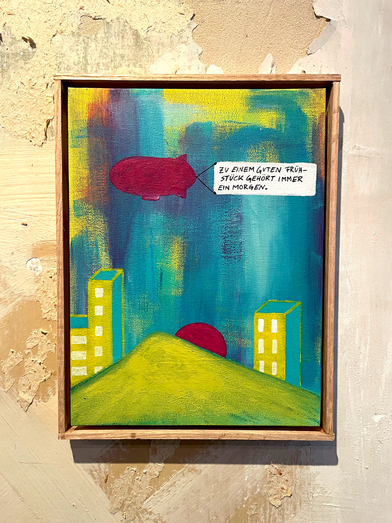 MORGEN | Acryl auf Leinwand | 18x24cm