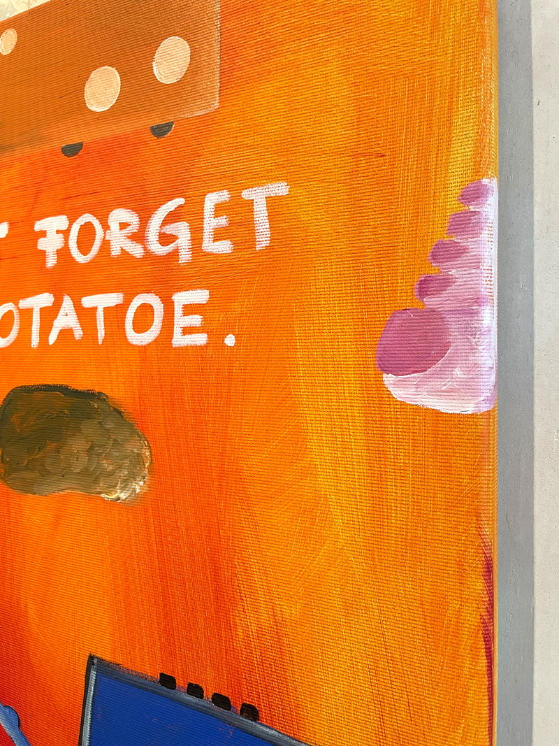 POTATOE | Acryl auf Leinwand | 40x50cm