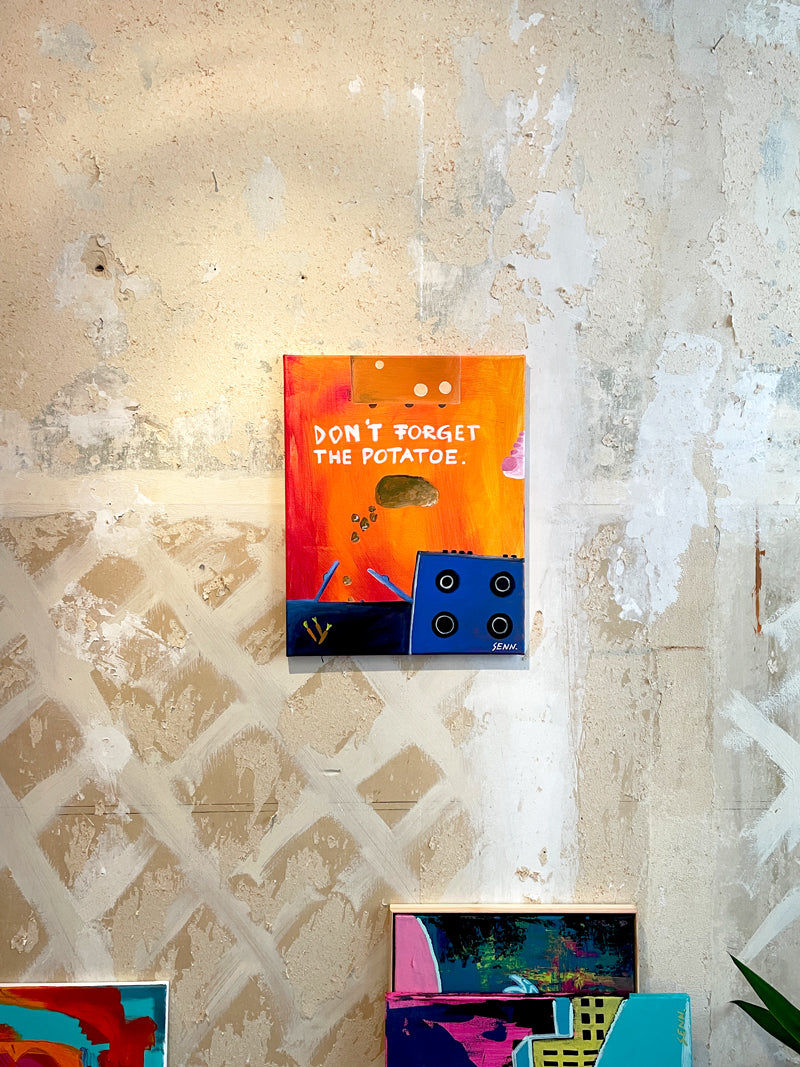 POTATOE | Acryl auf Leinwand | 40x50cm