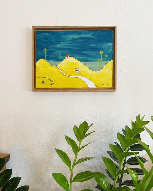 WASCHTAG | Acryl auf Leinwand | 40x30cm