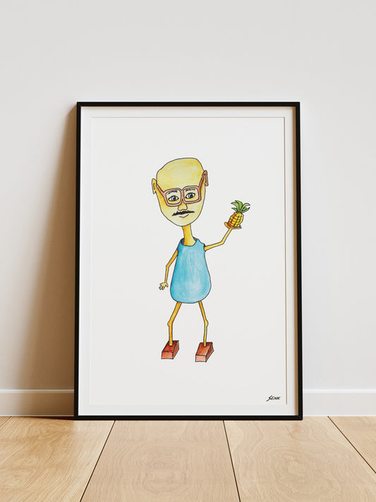 ANANAS MAN | Art Print