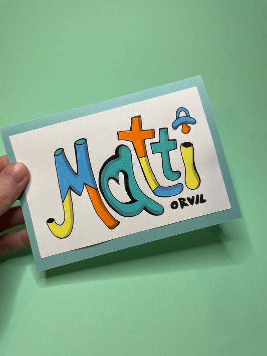 Greeting Cards | Custom Handdrawn Illustration