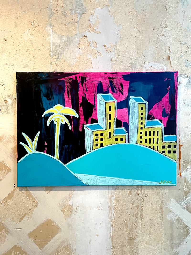 MIAMI TWICE | Acryl auf Leinwand | 70x50cm
