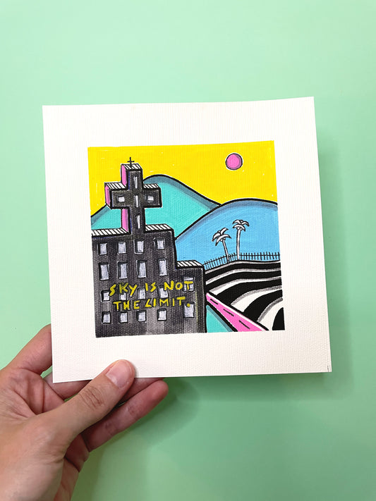LIMITED | 16x16cm | gerahmt