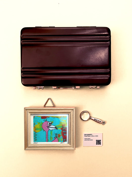 OH KAPUTT | 5x4cm | Miniatur-Kunstwerk