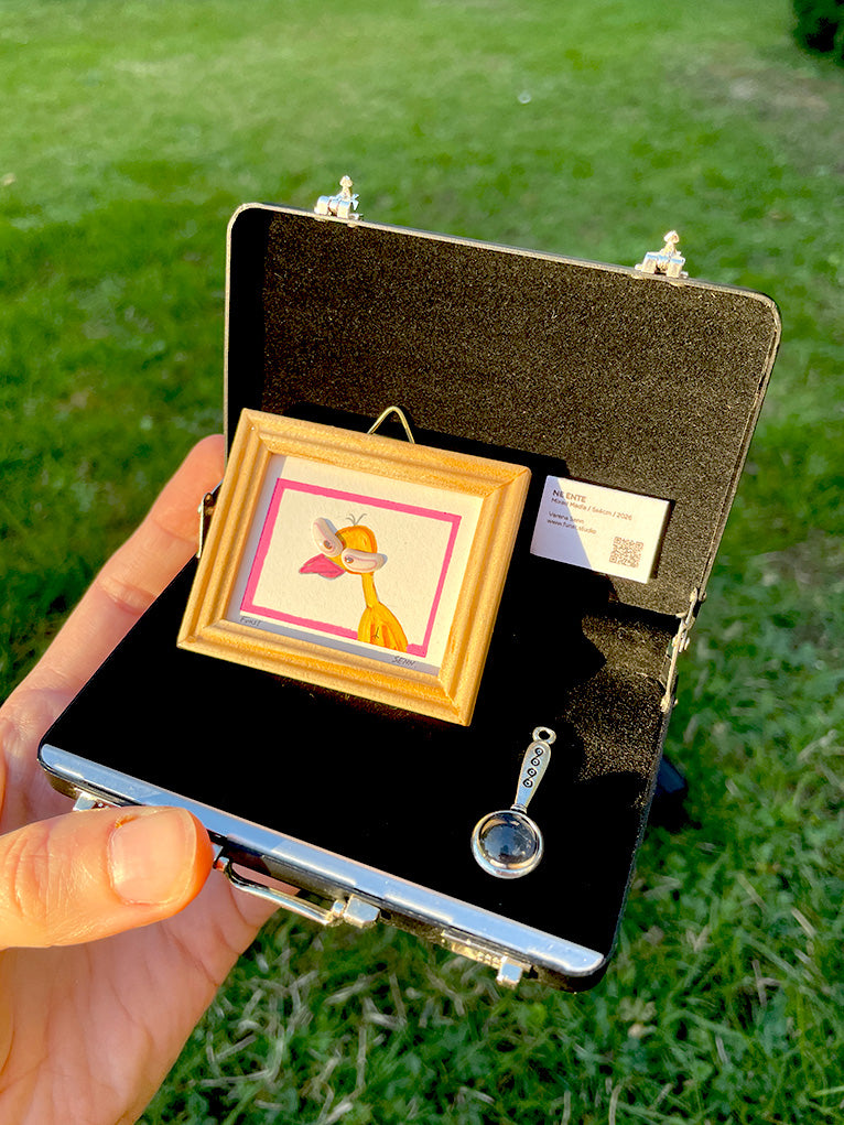 NE ENTE | 5x4cm | Miniatur-Kunstwerk
