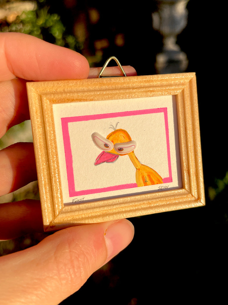 NE ENTE | 5x4cm | Miniatur-Kunstwerk