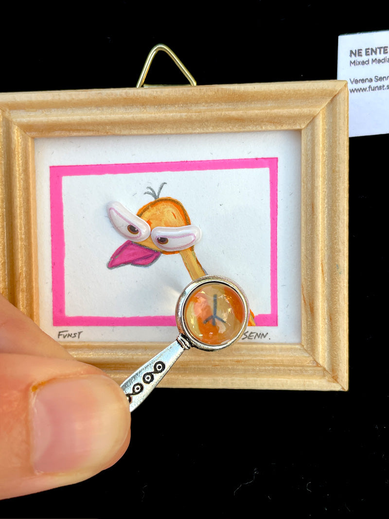 NE ENTE | 5x4cm | Miniatur-Kunstwerk