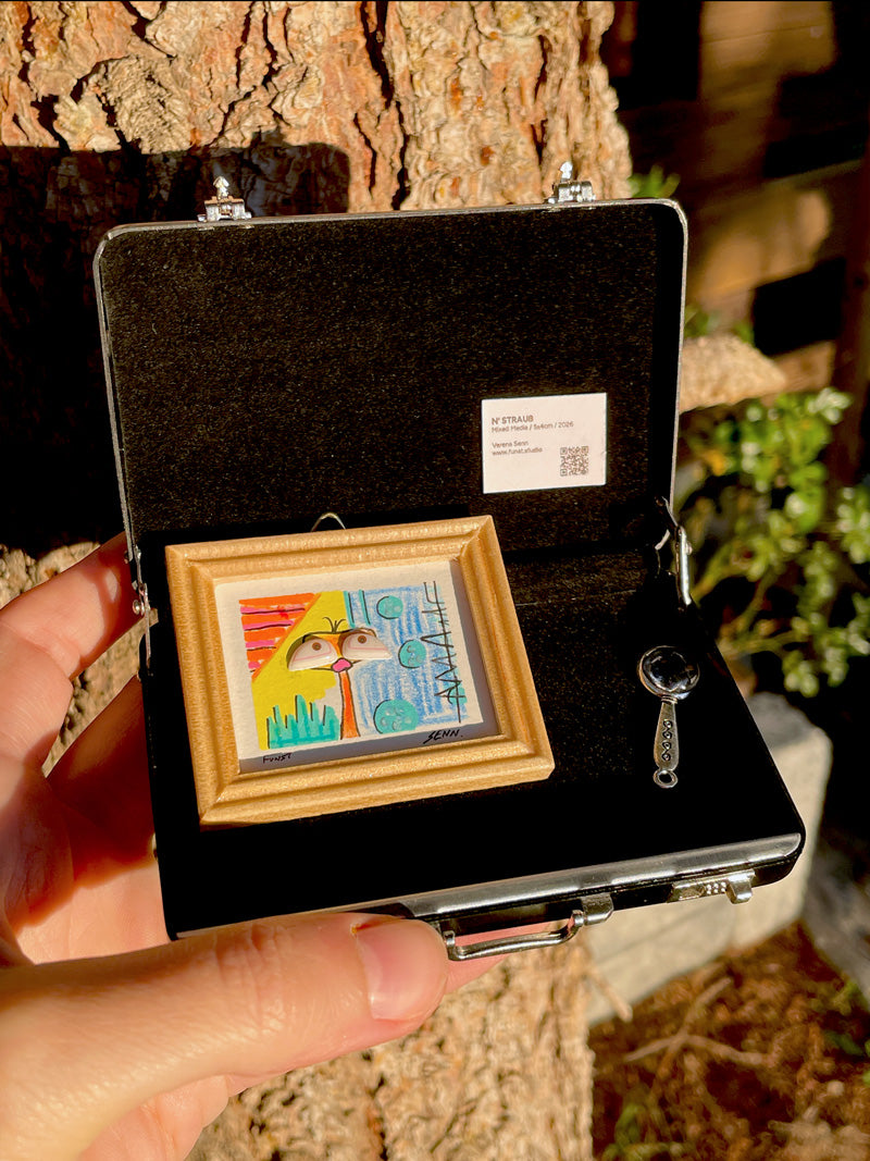 N' STRAUß | 5x4cm | Miniatur-Kunstwerk