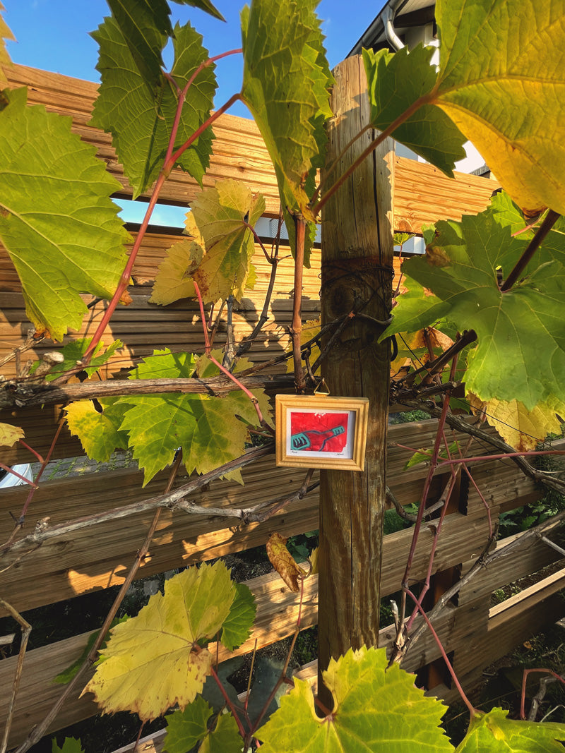 WEINPROBE | 5x4cm | Miniatur-Kunstwerk