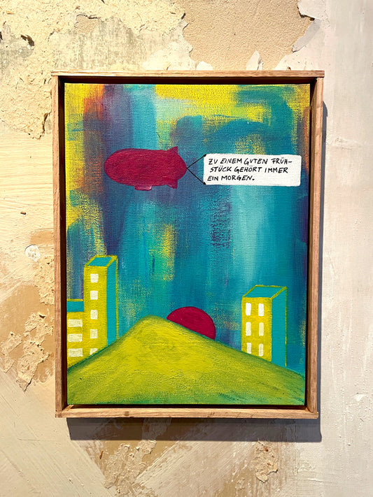 MORGEN | Acryl auf Leinwand | 18x24cm