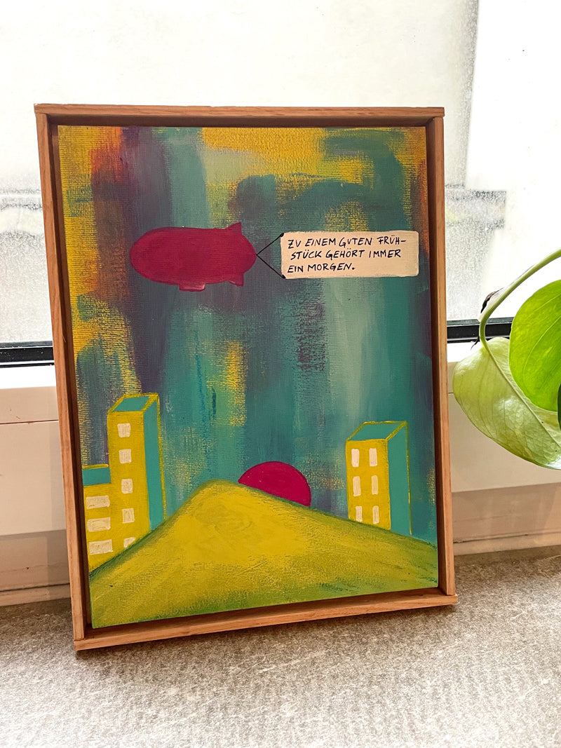 MORGEN | Acryl auf Leinwand | 18x24cm