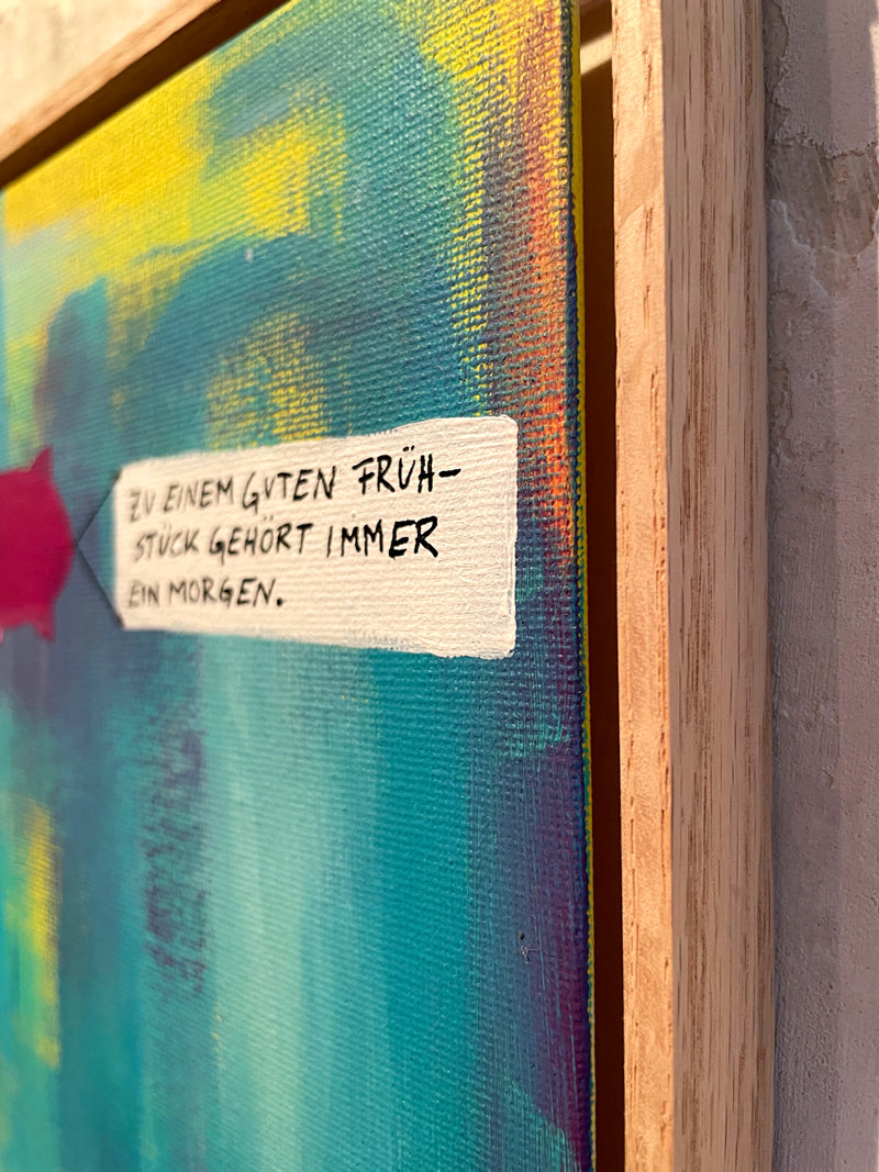 MORGEN | Acryl auf Leinwand | 18x24cm