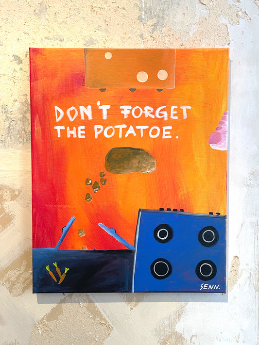 POTATOE | Acryl auf Leinwand | 40x50cm