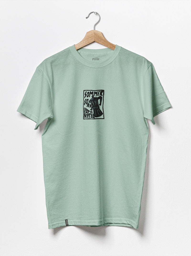 T-SHIRT SOMMER SONNE KAFFEE | Unisex