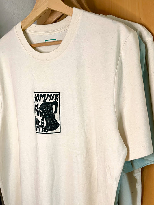 T-SHIRT SOMMER SONNE KAFFEE | Unisex