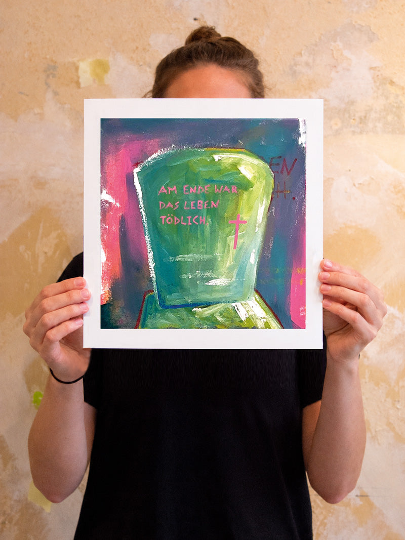 TÖDLICHES LEBEN | limitierter Fine Art Print