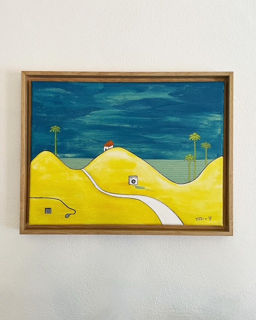 WASCHTAG | Acryl auf Leinwand | 40x30cm