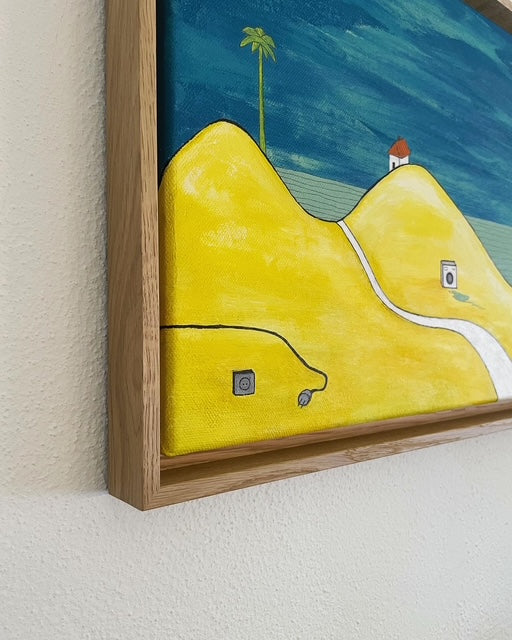 WASCHTAG | Acryl auf Leinwand | 40x30cm